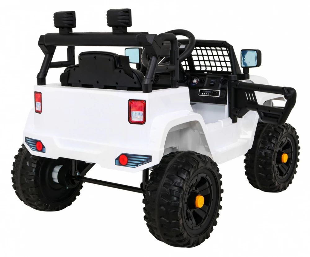 Ramiz Elektromobilis Jeep Dark Night, Baltas