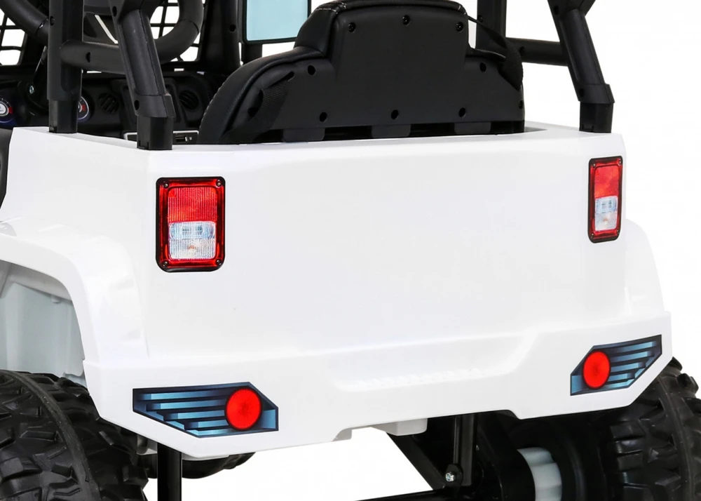 Ramiz Elektromobilis Jeep Dark Night, Baltas