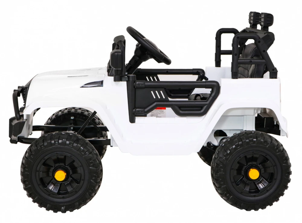 Ramiz Elektromobilis Jeep Dark Night, Baltas
