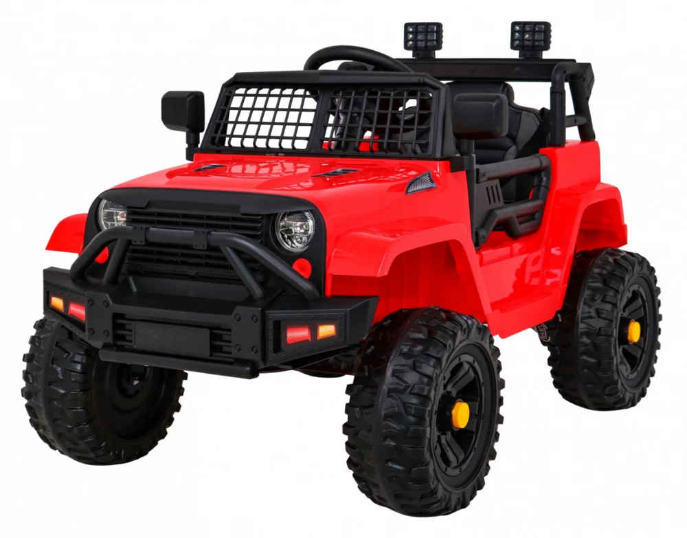 Ramiz Elektromobilis Jeep Dark Night, Raudona
