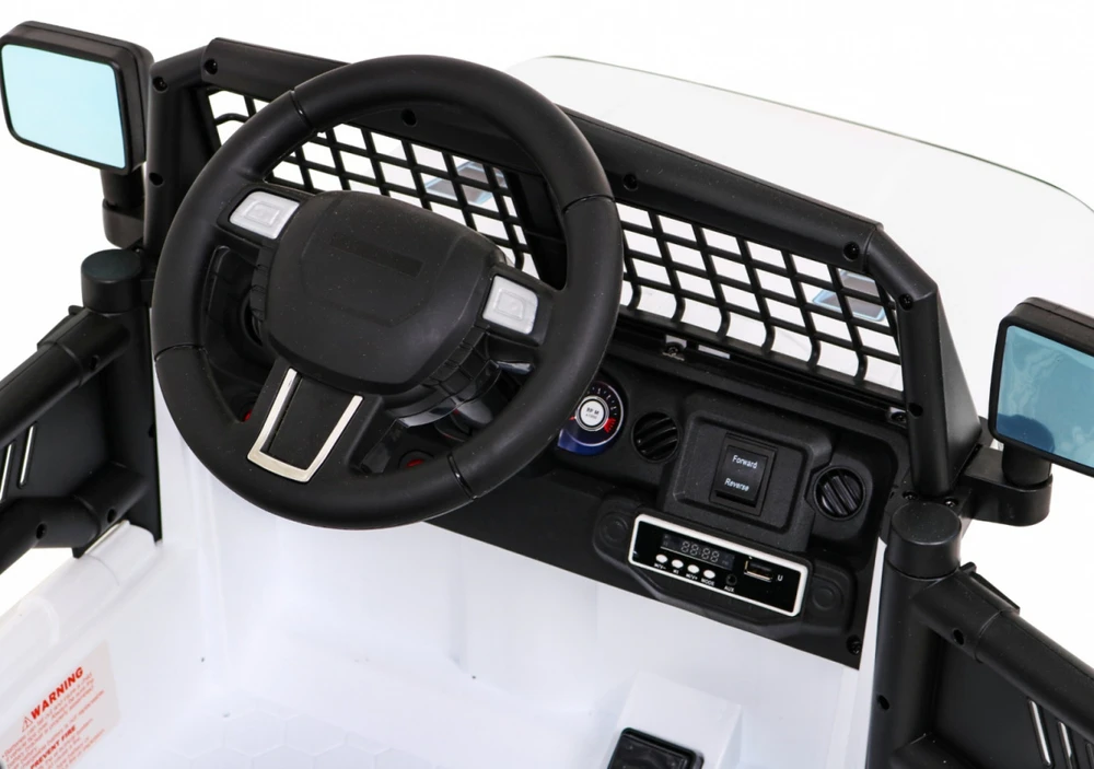 Ramiz Elektromobilis Jeep Dark Night, Baltas