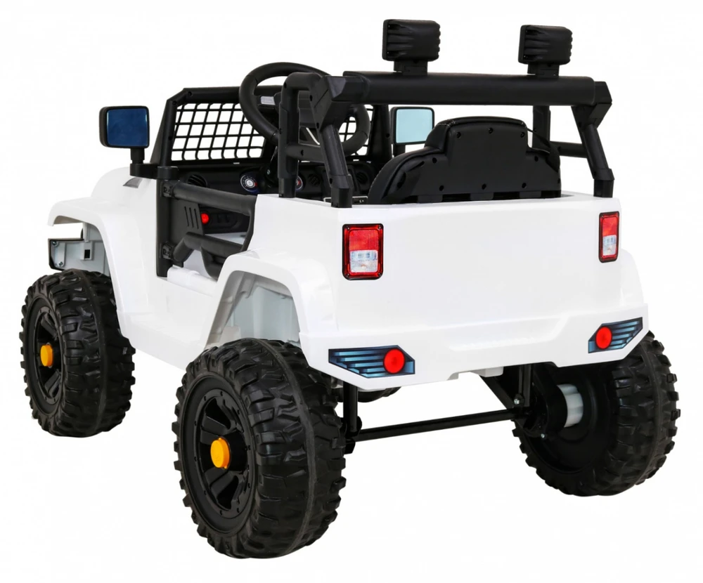 Ramiz Elektromobilis Jeep Dark Night, Baltas