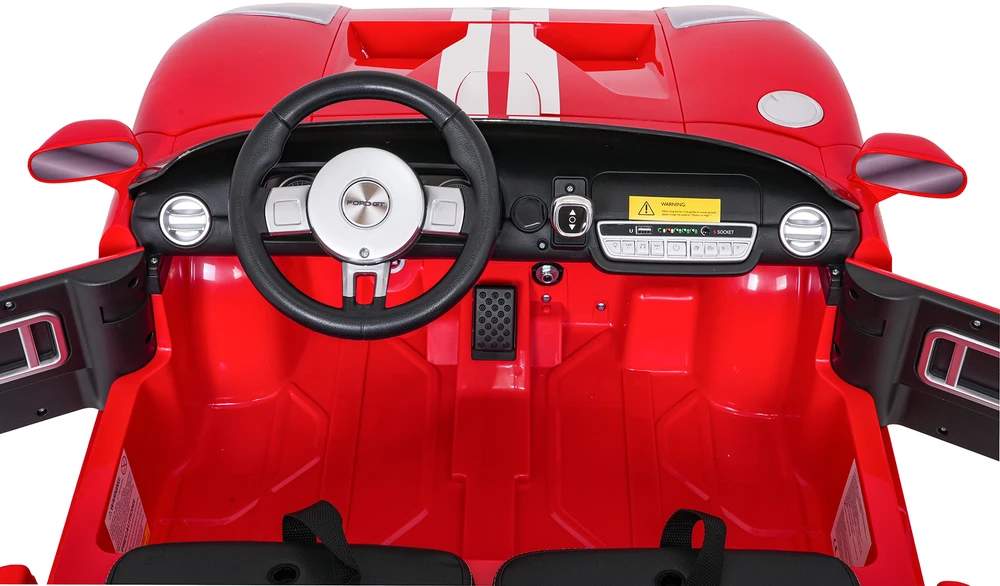 Elektromobilis Ford GT, Raudona