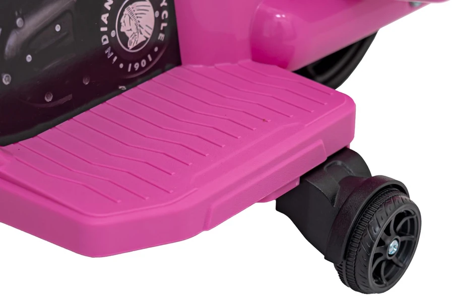 Pink Rožinė Elektrinis motociklas Chopper INDIAN, Rožinė