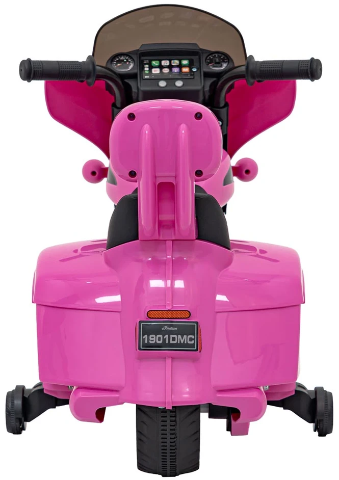 Pink Rožinė Elektrinis motociklas Chopper INDIAN, Rožinė