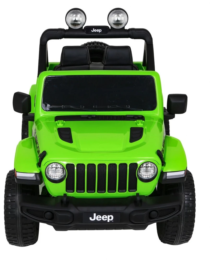 Ramiz Elektromobilis Jeep Wrangler Rubicon, Žalias