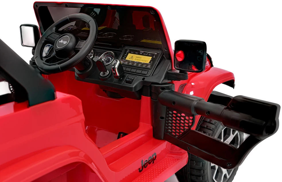 Ramiz Elektromobilis vaikams JEEP WRANGLER RUBICON 4X4