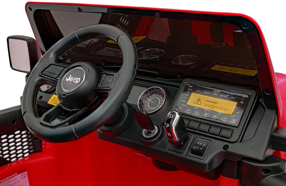 Ramiz Elektromobilis vaikams JEEP WRANGLER RUBICON 4X4