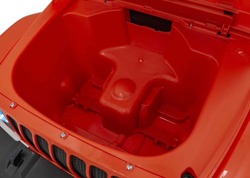 Vaikiškas elektrinis Jeep Wrangler Rubicon 12V su LED šviesomis ir muzika