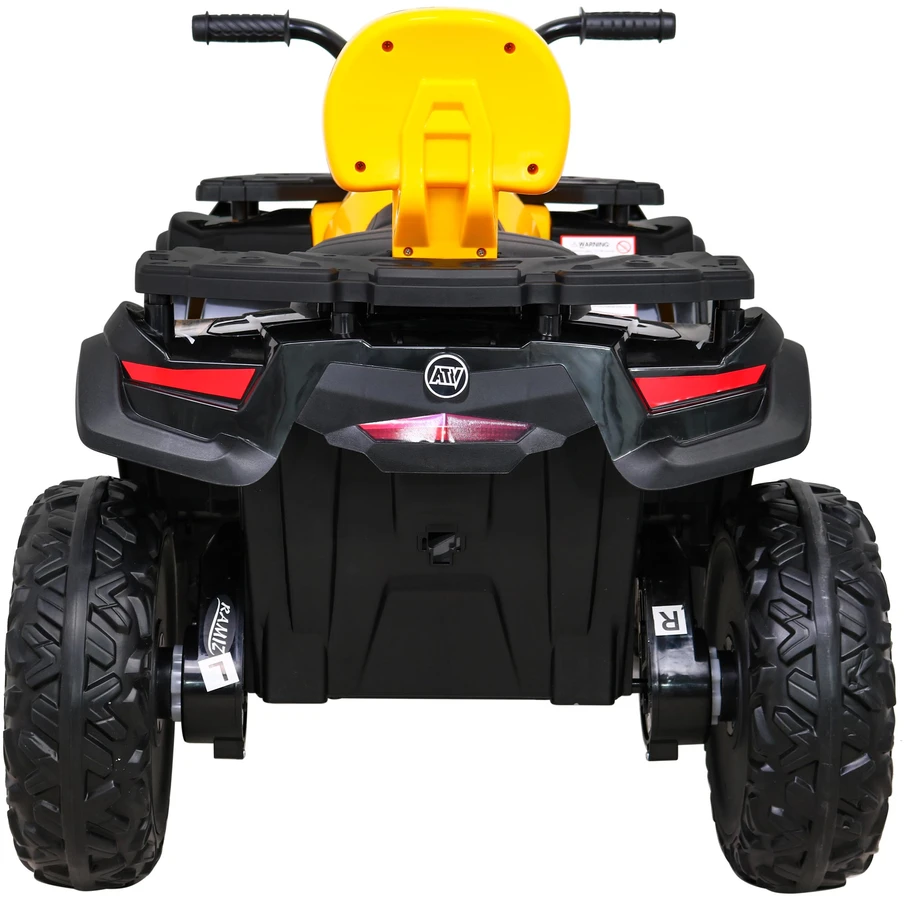 Ramiz Quad XT-Speed vaikams Geltonas + Napęd 4x4 + EVA + Wolny Start + Radio MP3 + LED