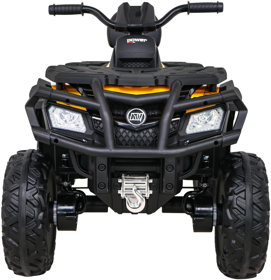 Ramiz Quad XT-Speed vaikams Geltonas + Napęd 4x4 + EVA + Wolny Start + Radio MP3 + LED
