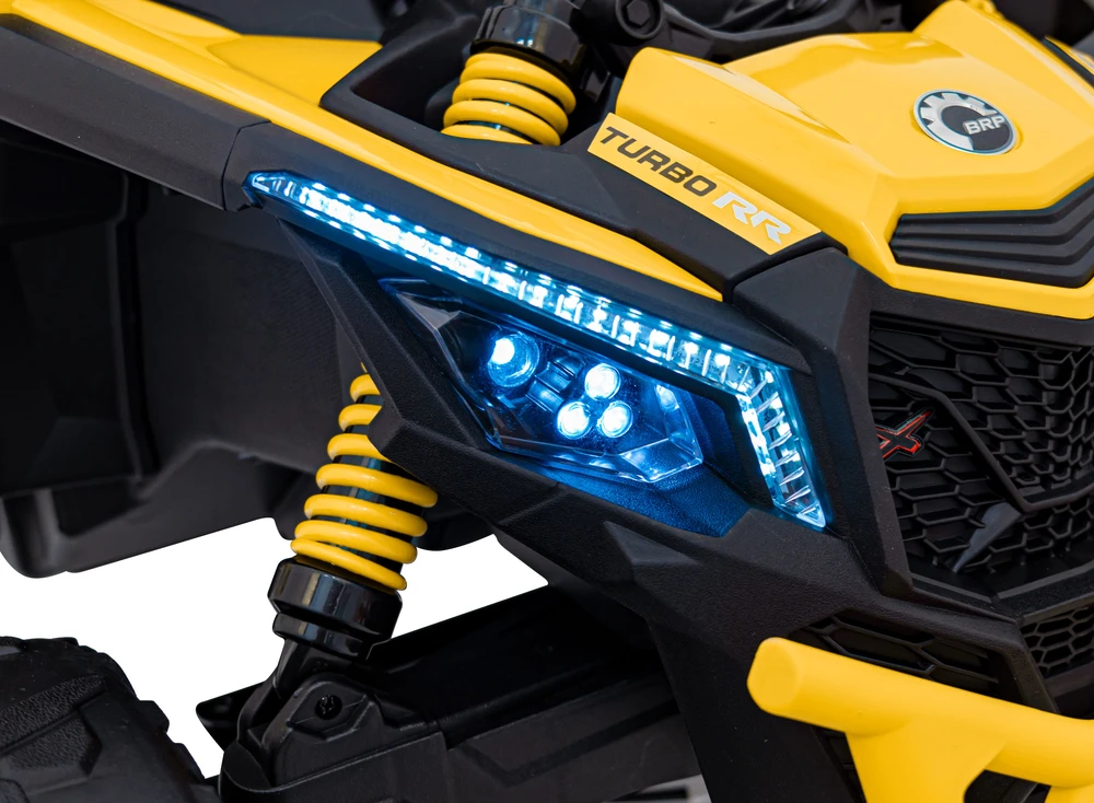 Elektrinis Buggy ATV CAN-AM Maverick, Geltona