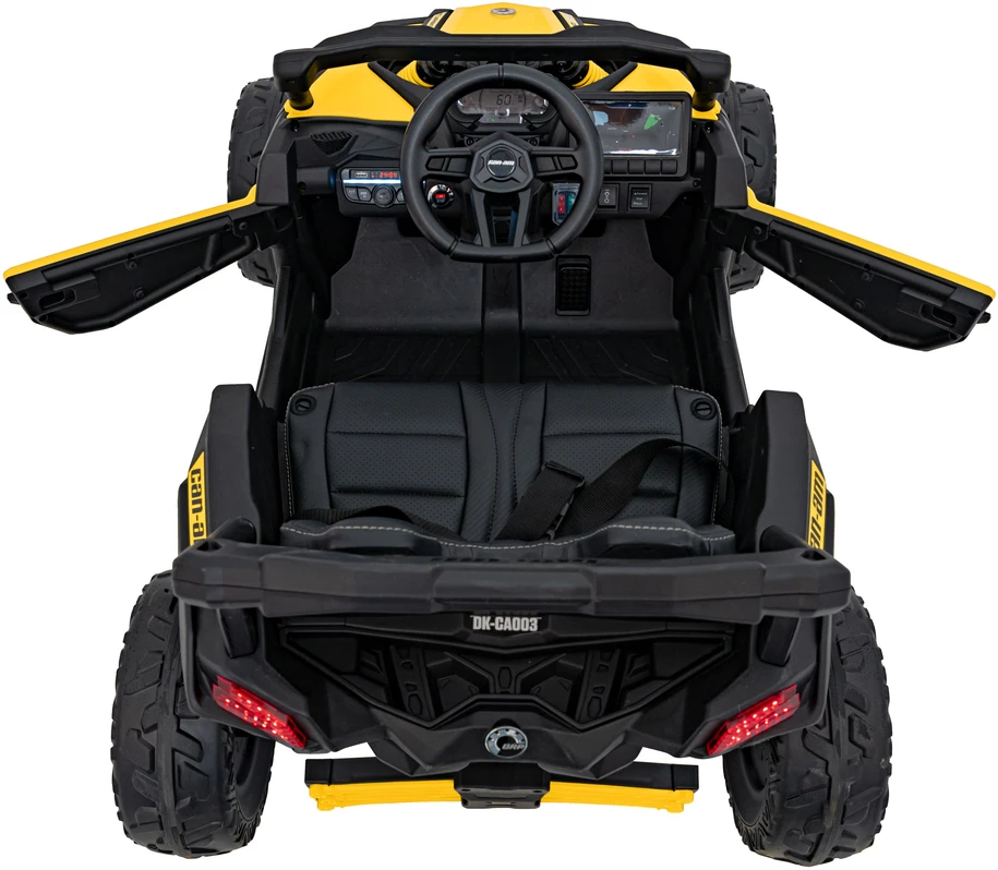 Elektrinis Buggy ATV CAN-AM Maverick, Geltona