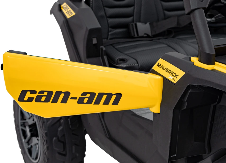 Elektrinis Buggy ATV CAN-AM Maverick, Geltona