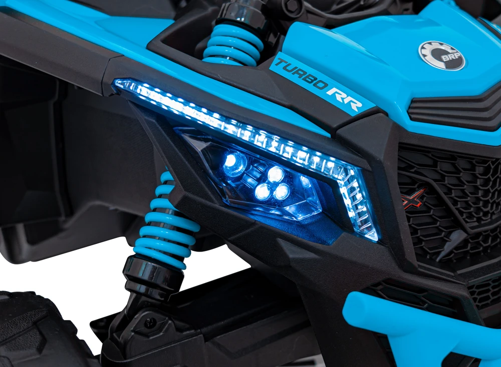 Ramiz Mėlyna Elektrinis Buggy ATV CAN-AM Maverick, Mėlyna