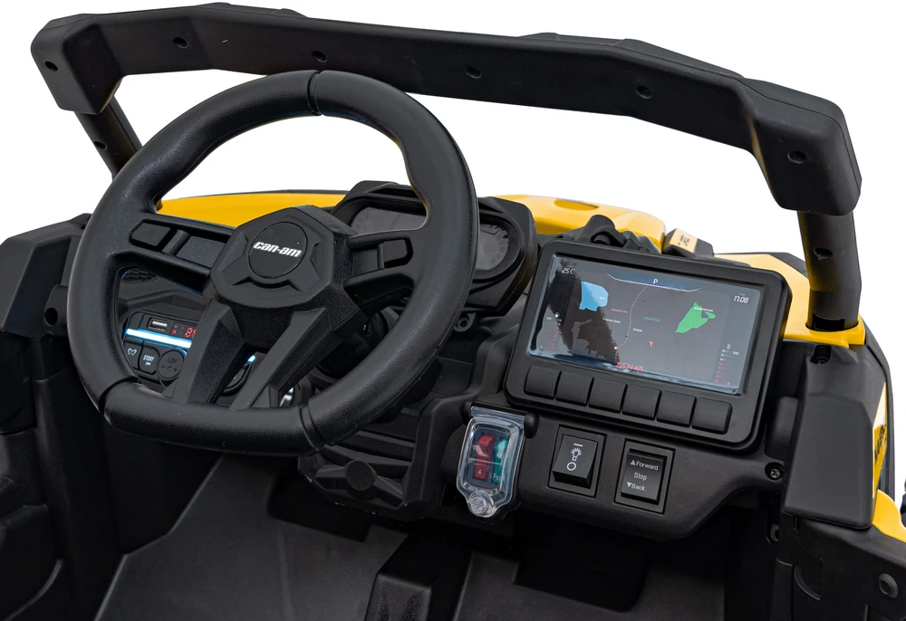 Elektrinis Buggy ATV CAN-AM Maverick, Geltona