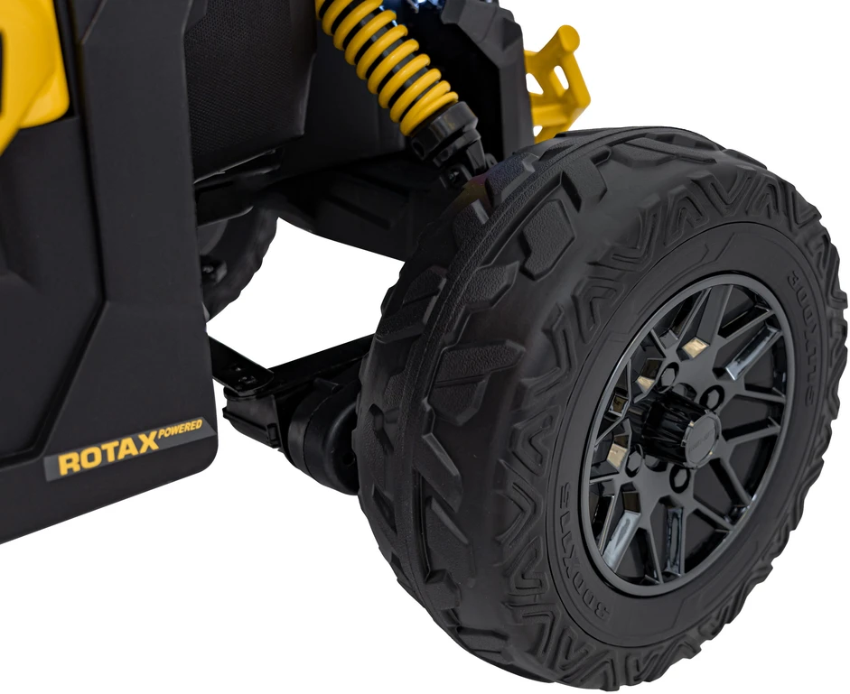 Elektrinis Buggy ATV CAN-AM Maverick, Geltona