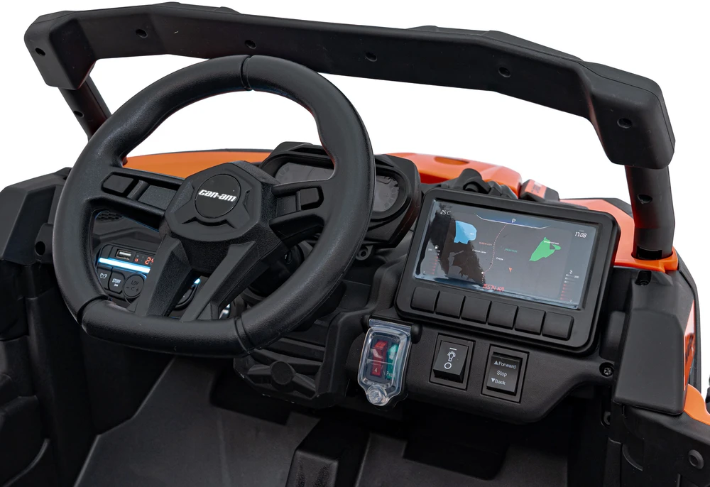 Ramiz Oranžinis Elektrinis Buggy ATV CAN-AM Maverick, Oranžinis