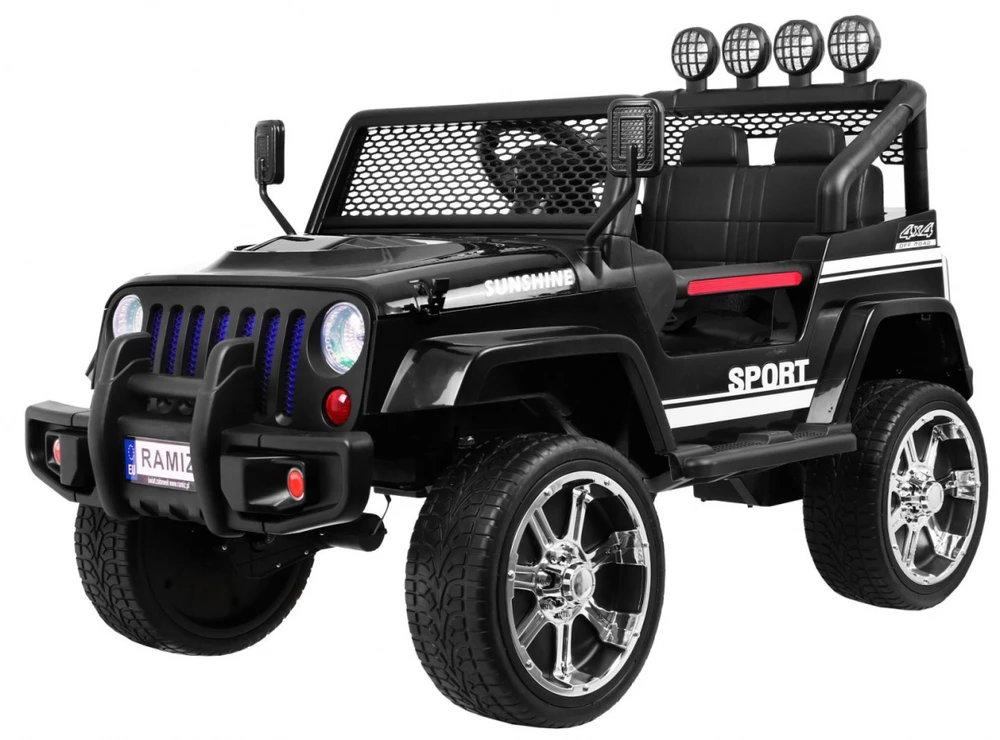 Ramiz Elektromobilis vaikams RAPTOR DRIFTER 4X4 S2388 Juodas