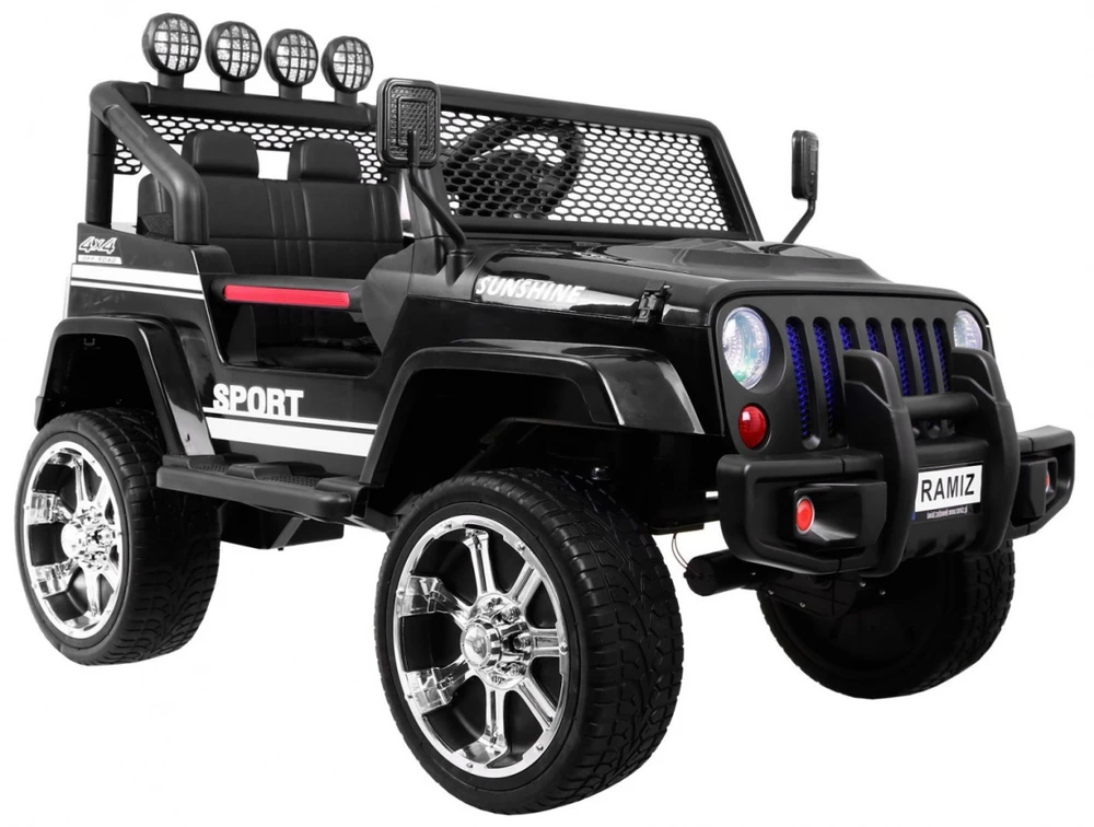 Ramiz Elektromobilis vaikams RAPTOR DRIFTER 4X4 S2388 Juodas