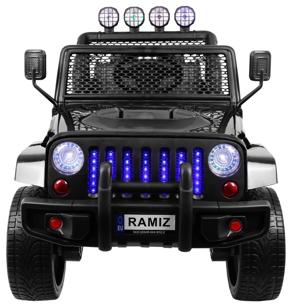 Ramiz Elektromobilis vaikams RAPTOR DRIFTER 4X4 S2388 Juodas