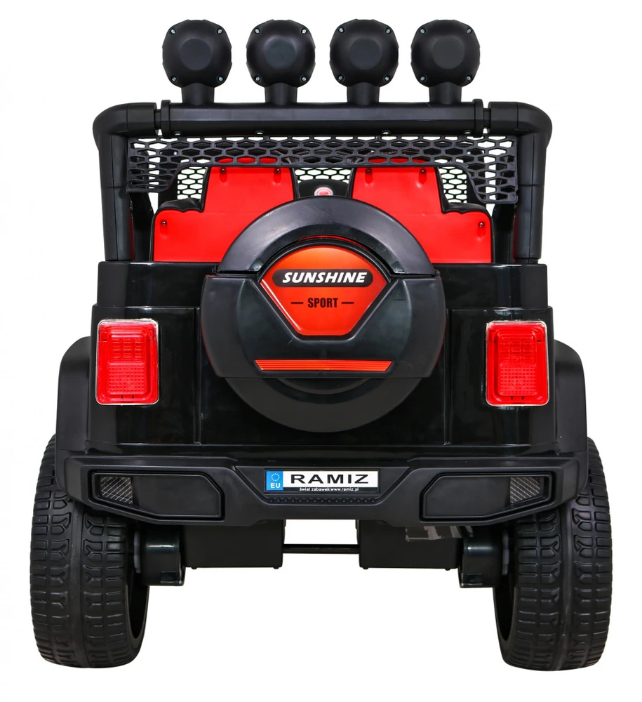 Ramiz Elektromobilis Raptor Drifter 4x4, Flames