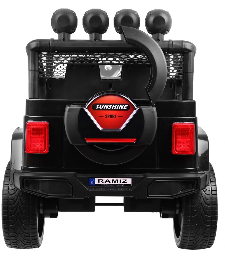 Ramiz Elektromobilis vaikams RAPTOR DRIFTER 4X4 S2388 Juodas