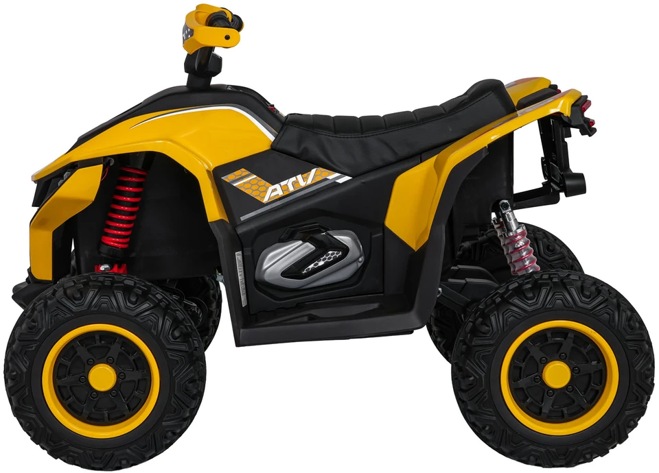 Elektrinis keturratis Fast Wheel, Geltona