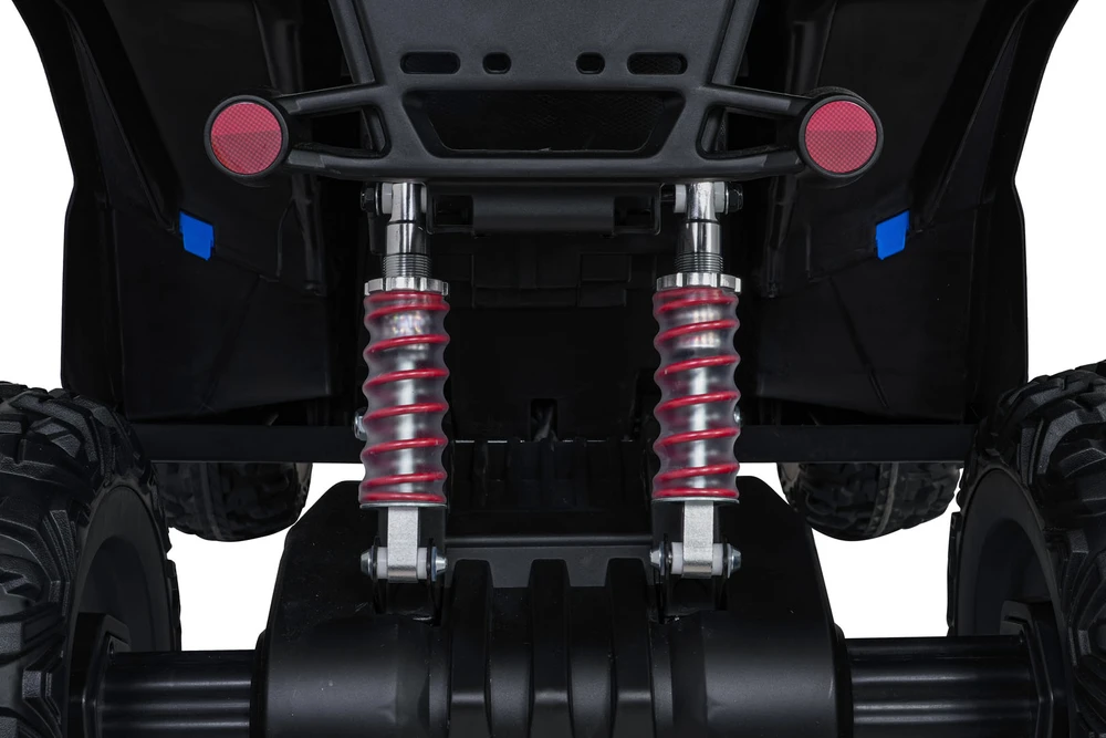 Elektrinis keturratis Fast Wheel, Baltas