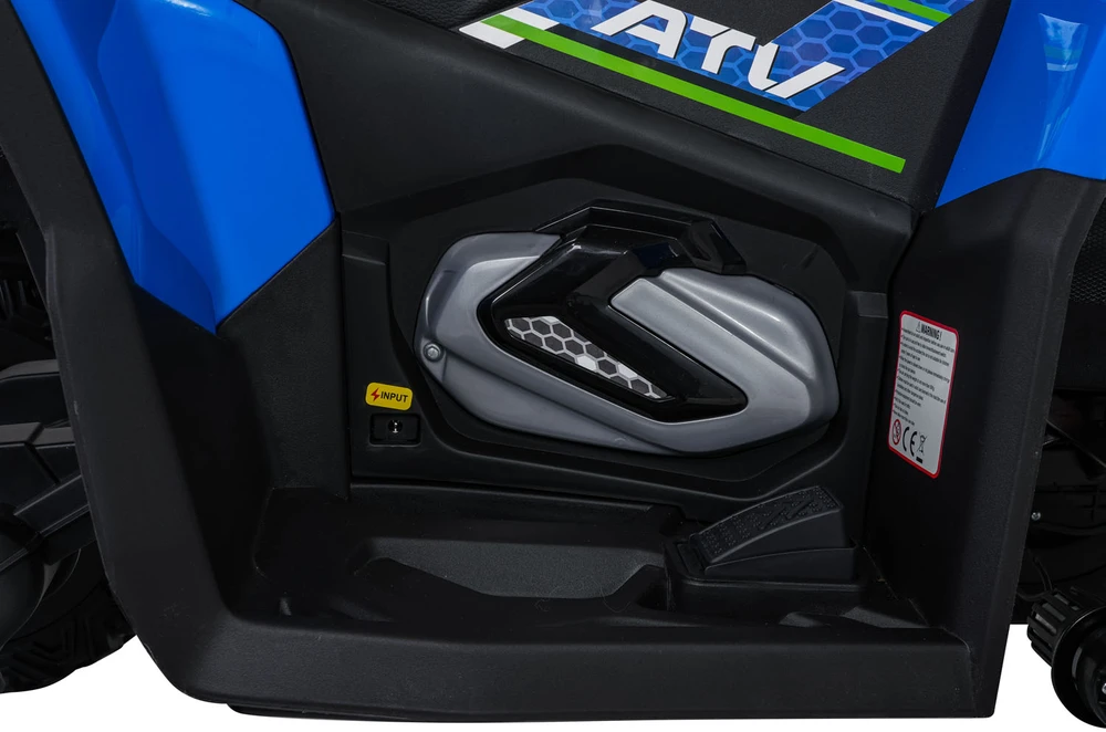 Blue Mėlyna Elektrinis keturratis Fast Wheel, Mėlyna