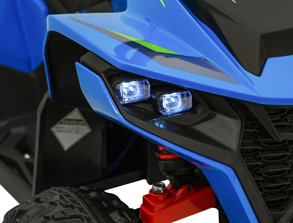 Blue Mėlyna Elektrinis keturratis Fast Wheel, Mėlyna