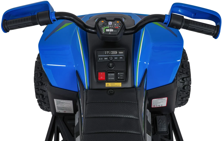 Blue Mėlyna Elektrinis keturratis Fast Wheel, Mėlyna