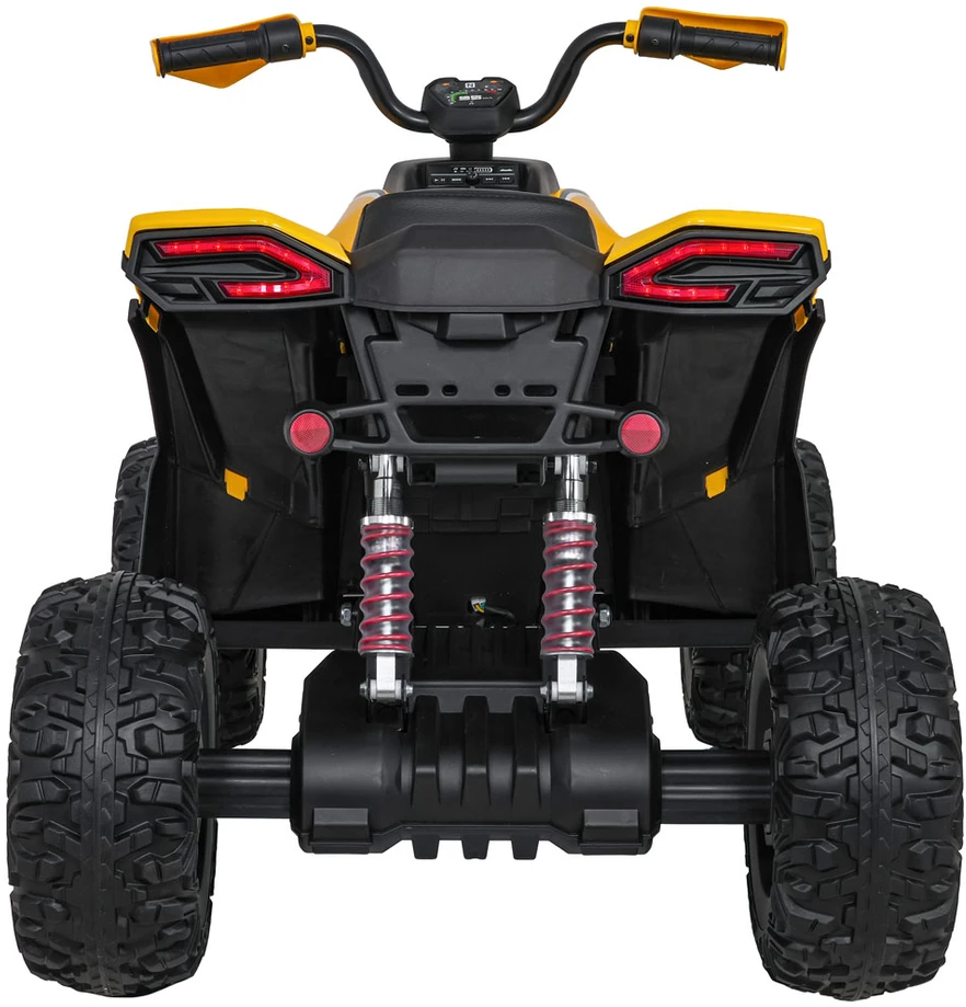 Elektrinis keturratis Fast Wheel, Geltona