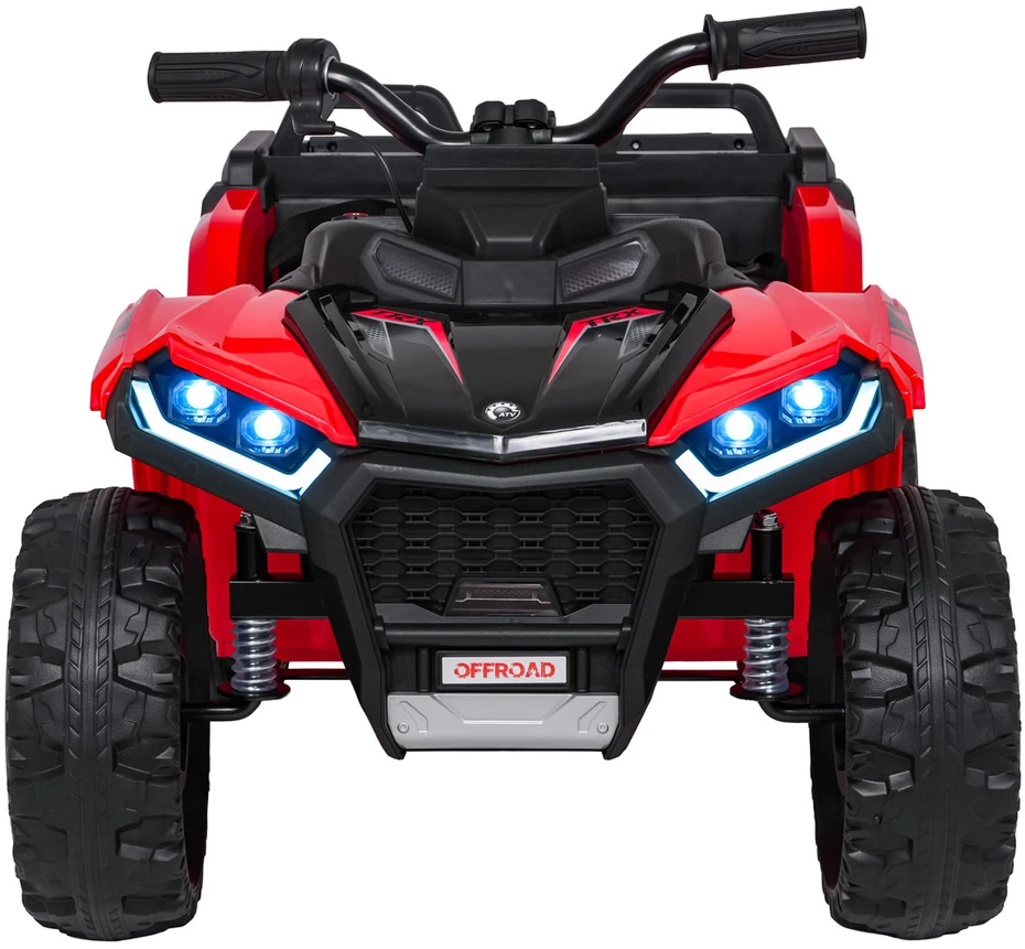 Dvivietis elektrinis keturratis Extreme Sport TX ATV 4x4, Raudona