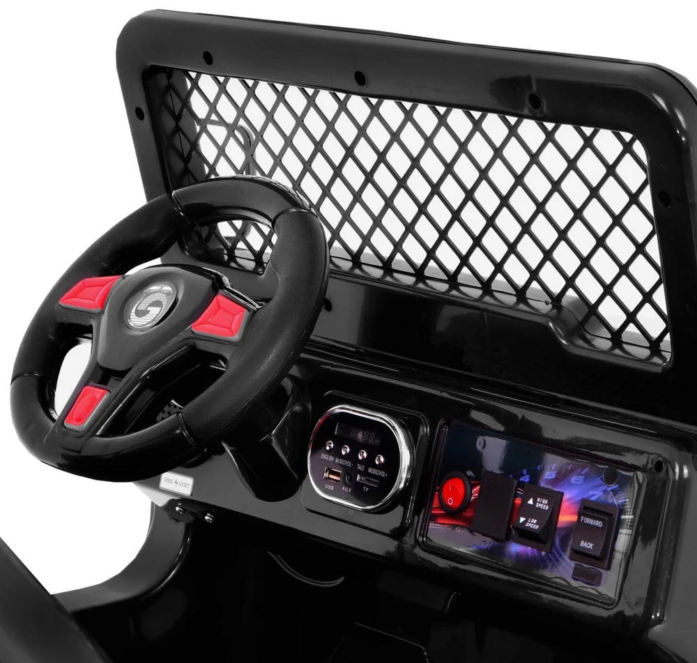 Ramiz Elektromobilis Raptor Drifter, Juodas