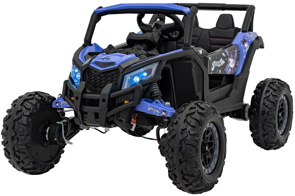 Elektrinis Buggy ATV Defend 4x4, Violetinė