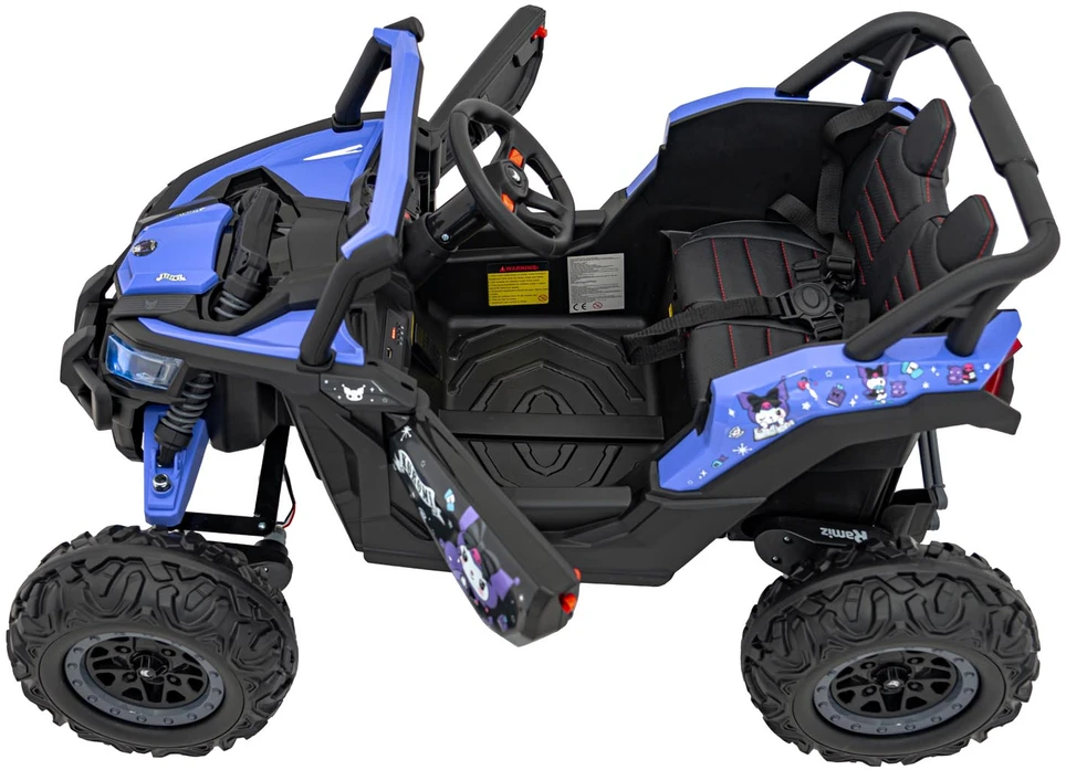 Elektrinis Buggy ATV Defend 4x4, Violetinė