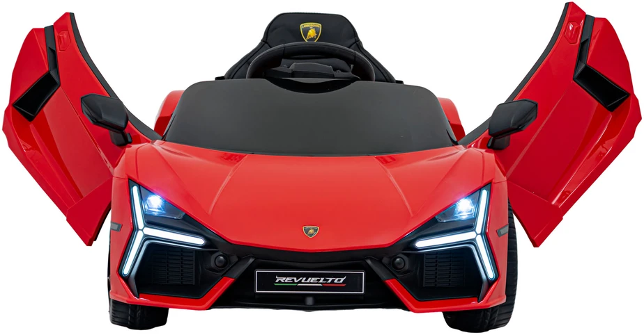 Ramiz Elektromobilis Lamborghini Revuelto, Raudona
