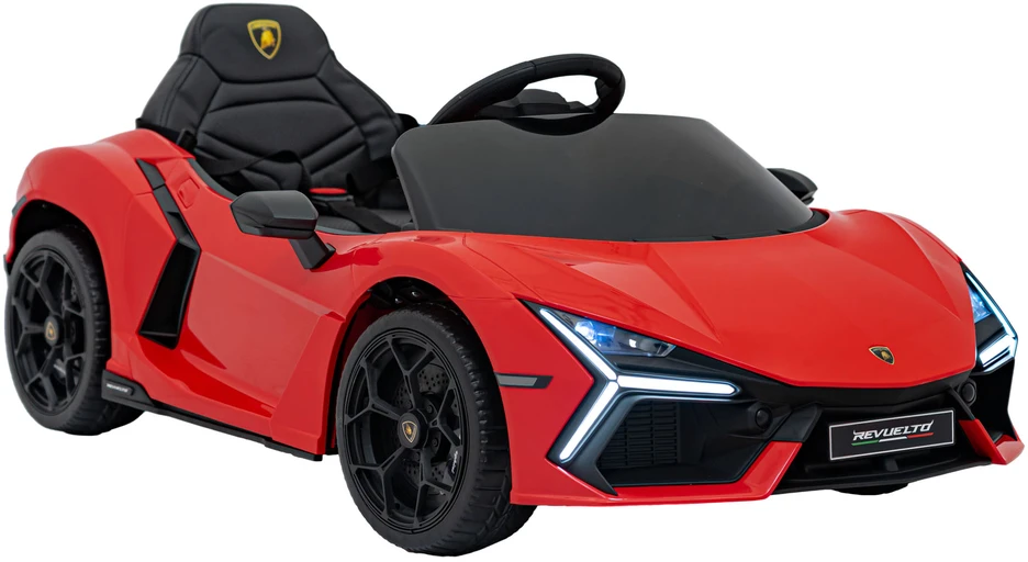 Ramiz Elektromobilis Lamborghini Revuelto, Raudona