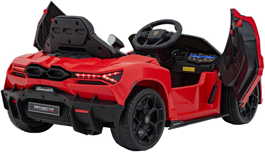 Ramiz Elektromobilis Lamborghini Revuelto, Raudona