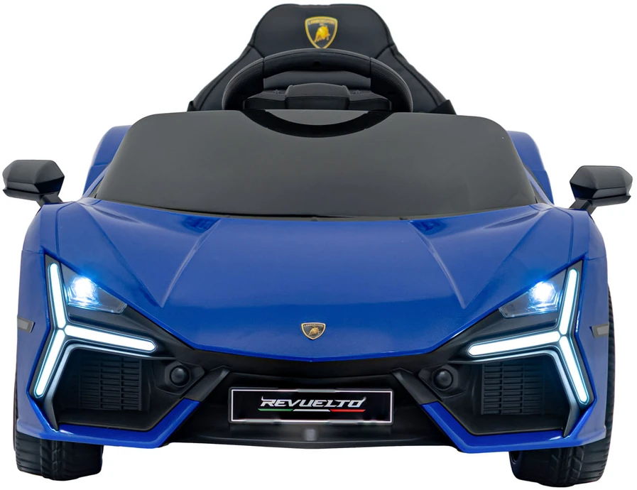 Mėlyna Elektromobilis Lamborghini Revuelto, Mėlyna