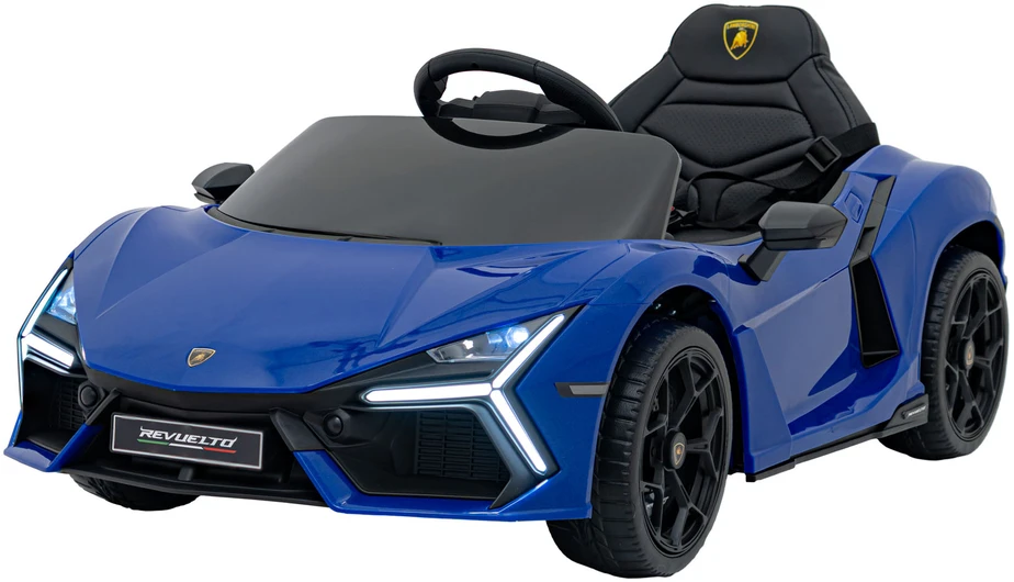 Mėlyna Elektromobilis Lamborghini Revuelto, Mėlyna