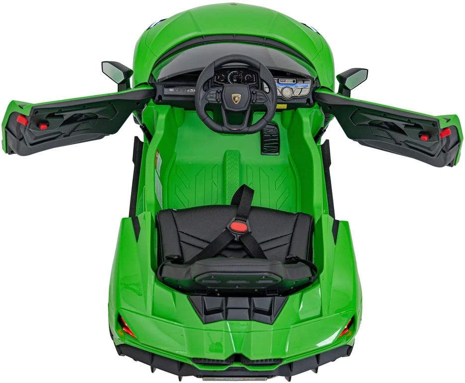 Ramiz Elektromobilis Lamborghini Revuelto, Žalias