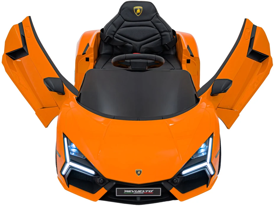 Oranžinis Elektromobilis Lamborghini Revuelto, Oranžinis