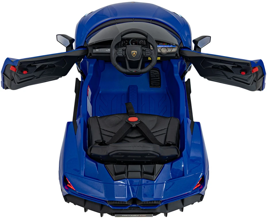 Mėlyna Elektromobilis Lamborghini Revuelto, Mėlyna