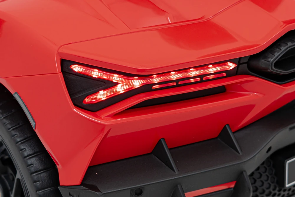 Ramiz Elektromobilis Lamborghini Revuelto, Raudona