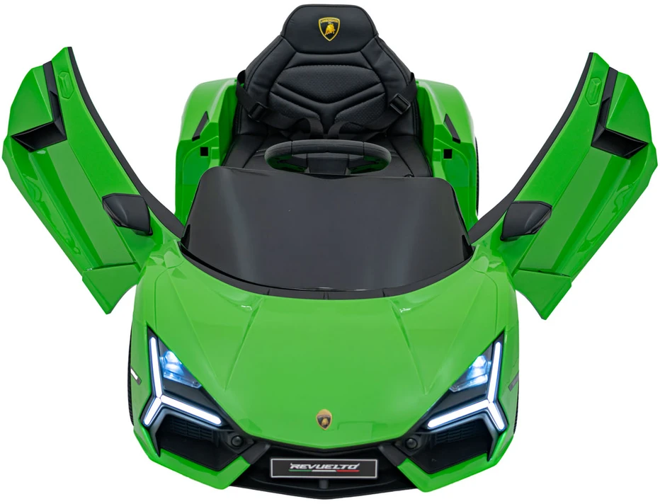 Ramiz Elektromobilis Lamborghini Revuelto, Žalias