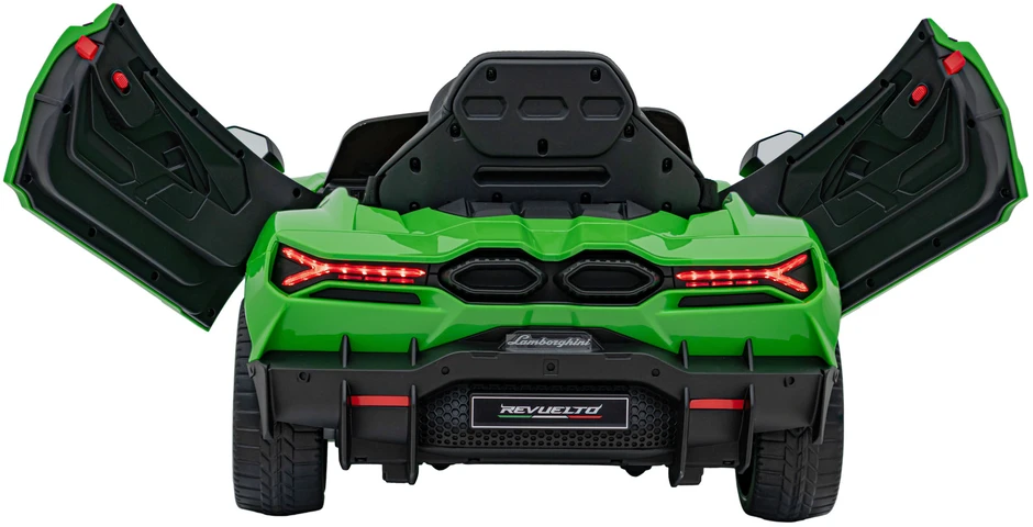 Ramiz Elektromobilis Lamborghini Revuelto, Žalias