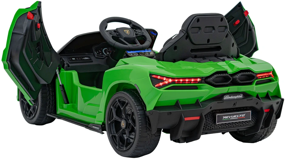 Ramiz Elektromobilis Lamborghini Revuelto, Žalias