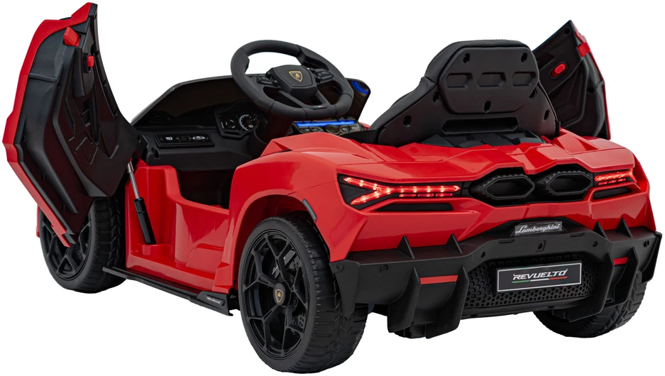 Ramiz Elektromobilis Lamborghini Revuelto, Raudona